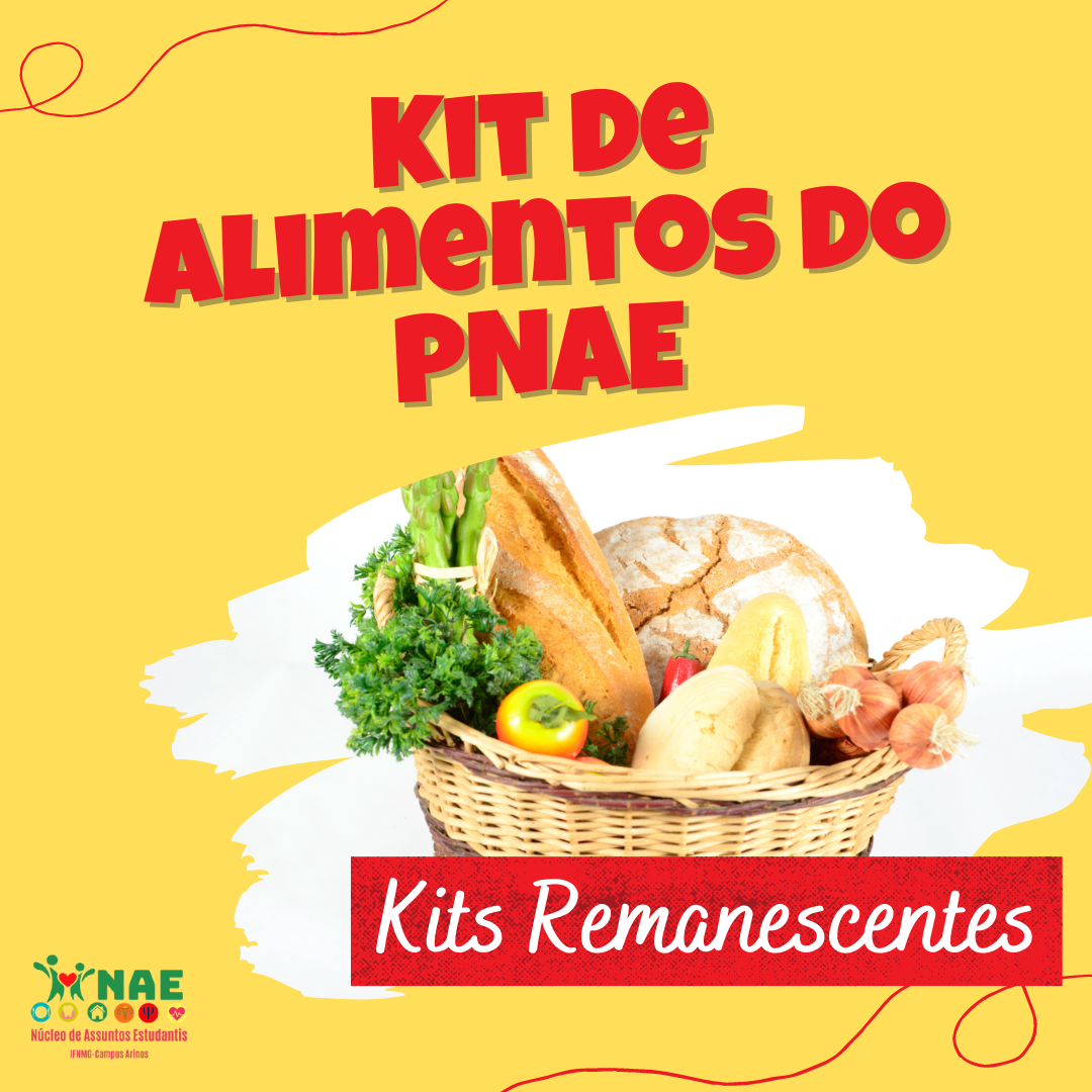 Kit de Alimentos do PNAE